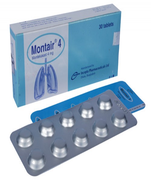 Picture of Montair 4 Chewable Tablet